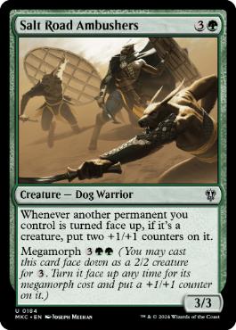 [184]【EN】塩路の伏兵/Salt Road Ambushers【MKC】[U][緑]
