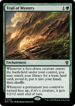 [192]【EN】神秘の痕跡/Trail of Mystery【MKC】[R][緑]