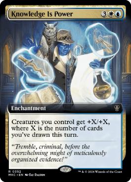 [352]【EN】■拡張アート■知識は力なり/Knowledge Is Power【MKC】[R][多色]