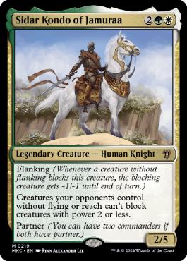 [219]【EN】ジャムーラのシダー・コンド/Sidar Kondo of Jamuraa【MKC】[M][多色]