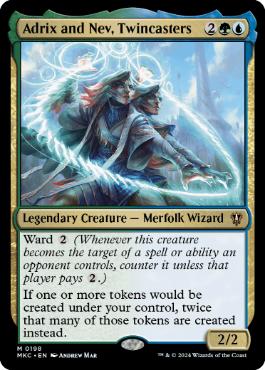[198]【EN】双子唱者、アドリックスとネヴ/Adrix and Nev, Twincasters【MKC】[M][多色]