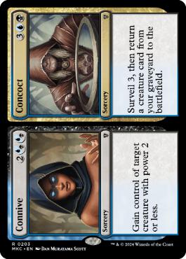 [203]【EN】詭謀+奇策/Connive+Concoct【MKC】[R][多色]