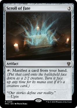 [235]【EN】運命の巻物/Scroll of Fate【MKC】[R][茶]