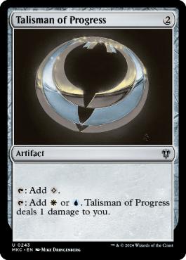 [243]【EN】発展のタリスマン/Talisman of Progress【MKC】[U][茶]