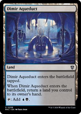 [258]【EN】ディミーアの水路/Dimir Aqueduct【MKC】[U][土地]
