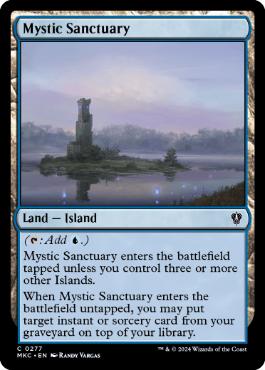 [277]【EN】神秘の聖域/Mystic Sanctuary【MKC】[C][土地]