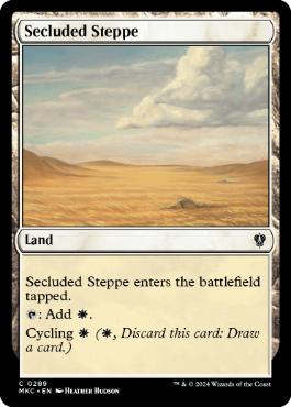 [289]【EN】隔離されたステップ/Secluded Steppe【MKC】[C][土地]