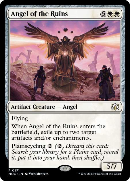[171]【EN】遺跡の天使/Angel of the Ruins【MOC】[R][白]