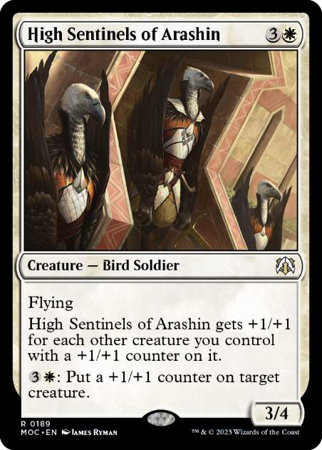 [189]【EN】アラシンの上級歩哨/High Sentinels of Arashin【MOC】[R][白]