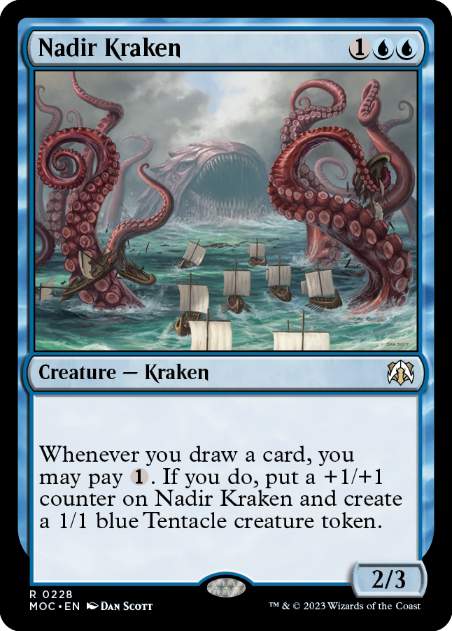 [228]【EN】水底のクラーケン/Nadir Kraken【MOC】[R][青]