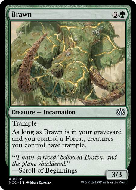 [292]【EN】豪腕/Brawn【MOC】[U][緑]