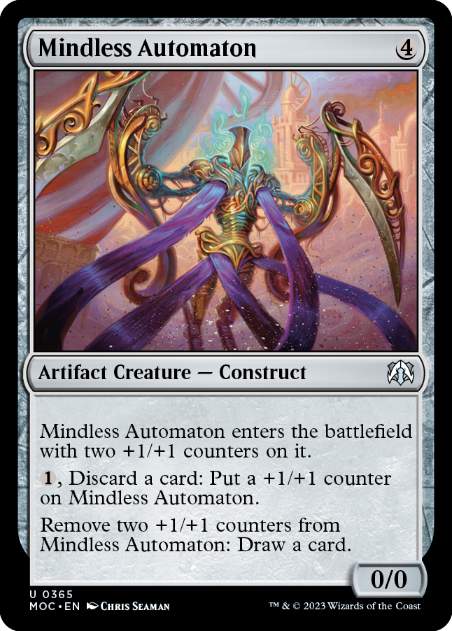 [365]【EN】愚鈍な自動人形/Mindless Automaton【MOC】[U][茶]