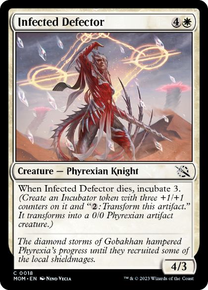 [018]【EN】感染した離反者/Infected Defector【MOM】[C][白]