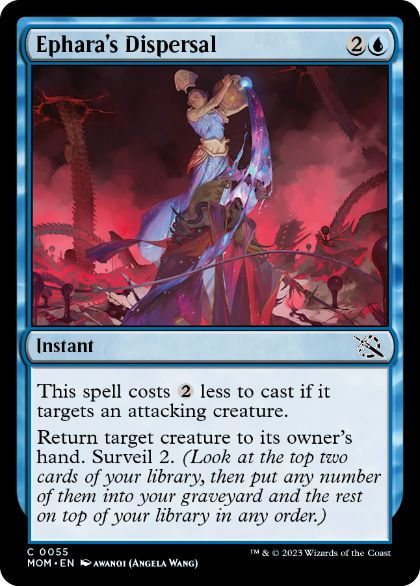 [055]【EN】エファラの分散/Ephara's Dispersal【MOM】[C][青]