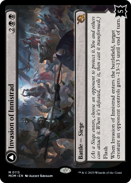 [115]【EN】イニストラードへの侵攻/Invasion of Innistrad【MOM】[M][黒]