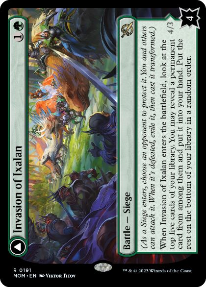 [191]【EN】イクサランへの侵攻/Invasion of Ixalan【MOM】[R][緑]