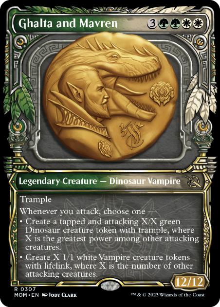 [307]【EN】■ショーケース■ガルタとマーブレン/Ghalta and Mavren【MOM】[R][多色]