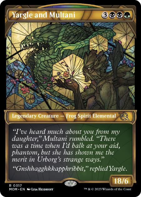 [317]【EN】■ショーケース■ヤーグルとムルタニ/Yargle and Multani【MOM】[R][多色]