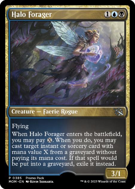[385]【EN】【FOIL】■PROMO■光素を漁る者/Halo Forager【MOM】[U][多色]