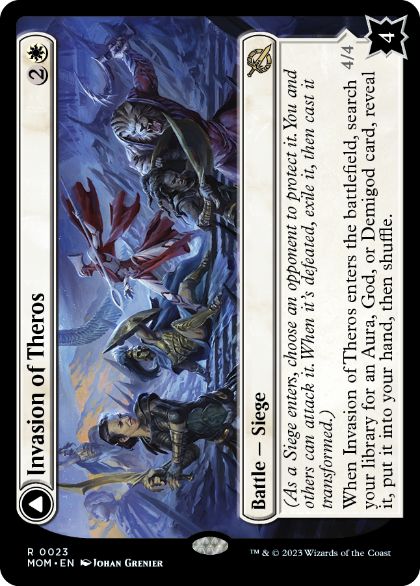 [023]【EN】【FOIL】テーロスへの侵攻/Invasion of Theros【MOM】[R][白]