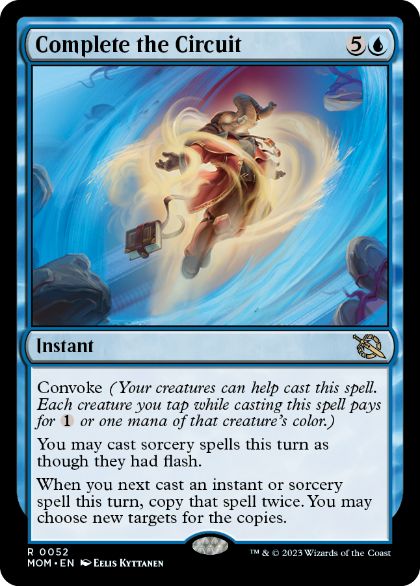 [052]【EN】【FOIL】回路の完成/Complete the Circuit【MOM】[R][青]