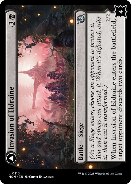 [113]【EN】【FOIL】エルドレインへの侵攻/Invasion of Eldraine【MOM】[U][黒]