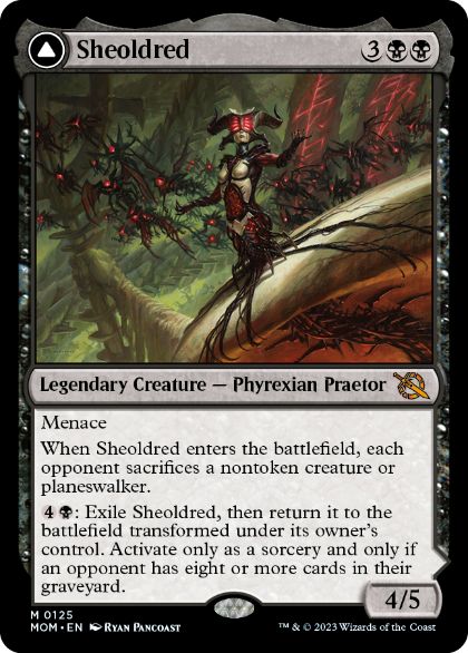[125]【EN】【FOIL】シェオルドレッド/Sheoldred【MOM】[M][黒]