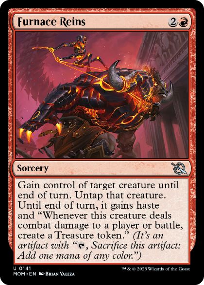 [141]【EN】【FOIL】焼炉の手綱/Furnace Reins【MOM】[U][赤]