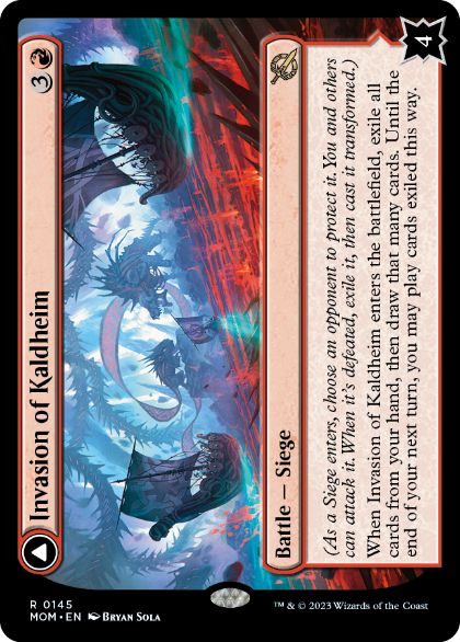 [145]【EN】【FOIL】カルドハイムへの侵攻/Invasion of Kaldheim【MOM】[R][赤]