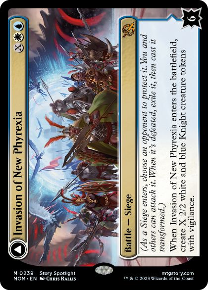 [239]【EN】【FOIL】新ファイレクシアへの侵攻/Invasion of New Phyrexia【MOM】[M][多色]