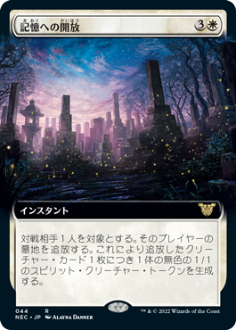 [044]【JP】■拡張アート■記憶への開放/Release to Memory【NEC】[R][白]