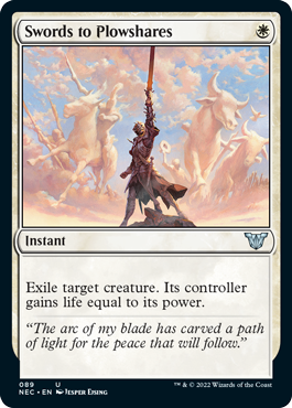 [089]【EN】剣を鍬に/Swords to Plowshares【NEC】[U][白]