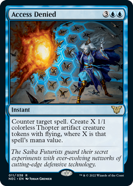 [011]【EN】アクセス拒否/Access Denied【NEC】[R][青]