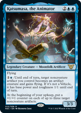 [015]【EN】命を与える者、カツマサ/Katsumasa, the Animator【NEC】[R][青]