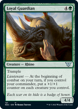 [121]【EN】忠実な守護者/Loyal Guardian【NEC】[U][緑]
