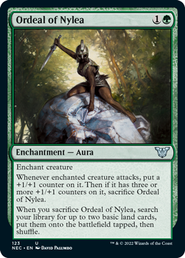[123]【EN】ナイレアの試練/Ordeal of Nylea【NEC】[U][緑]