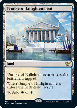 [180]【EN】啓蒙の神殿/Temple of Enlightenment【NEC】[R][土地]