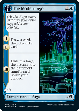 [066]【EN】当世/The Modern Age【NEO】[C][青]