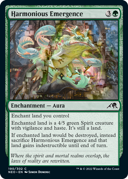 [190]【EN】調和した出現/Harmonious Emergence【NEO】[C][緑]