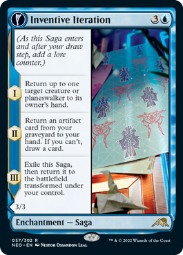 [057]【EN】【FOIL】発明的反復/Inventive Iteration【NEO】[R][青]