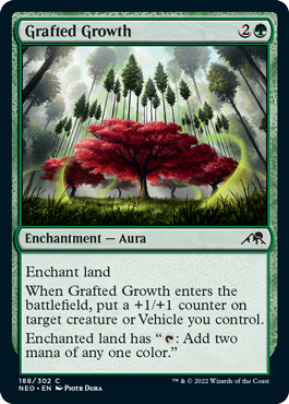 [188]【EN】【FOIL】融合する成長/Grafted Growth【NEO】[C][緑]