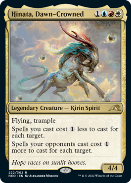 [222]【EN】【FOIL】暁冠の日向/Hinata, Dawn-Crowned【NEO】[R][多色]