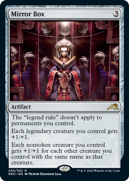 [250]【EN】【FOIL】鏡の箱/Mirror Box【NEO】[R][茶]