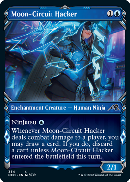[334]【EN】■ショーケース■月回路のハッカー/Moon-Circuit Hacker【NEO】[C][青]