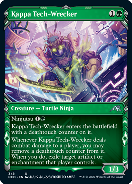 [348]【EN】■ショーケース■機械壊しの河童/Kappa Tech-Wrecker【NEO】[U][緑]