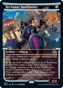 [404]【EN】■ショーケース■勢団の銀行破り/Reckoner Bankbuster【NEO】[R][茶]