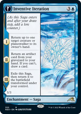 [355]【EN】【FOIL】■ショーケース■発明的反復/Inventive Iteration【NEO】[R][青]