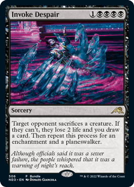[341]【EN】【FOIL】■ショーケース■墨昇の潜入者/Inkrise Infiltrator【NEO】[C][黒]