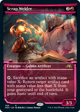 [323]【EN】【FOIL】■ショーケース■増員された浪人/Reinforced Ronin【NEO】[U][赤]