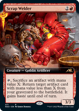 [388]【EN】【FOIL】■ショーケース■屑鉄の溶接者/Scrap Welder【NEO】[R][赤]